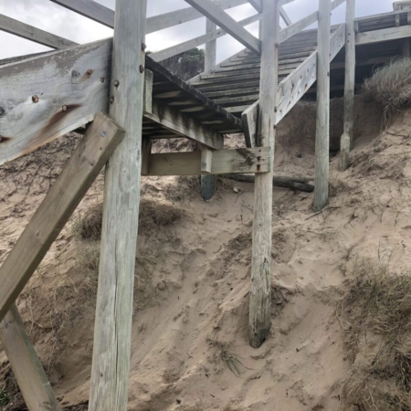 Wedge St, Ocean Grove, Stairs requiring replacement